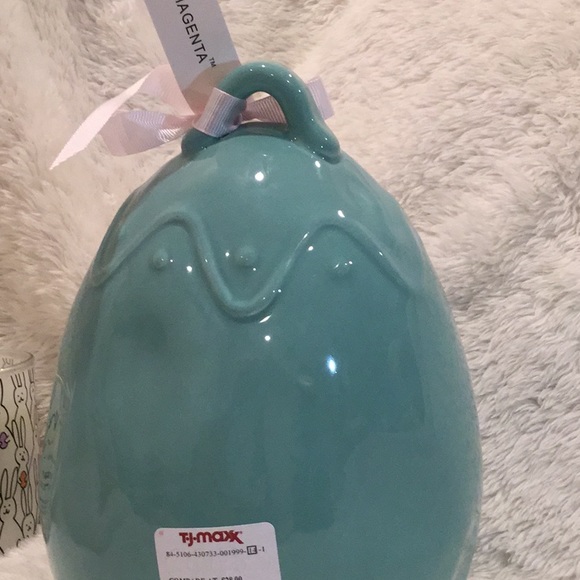 NEW Rae Dunn JELLY BEANS Birdhouse Turquoise VHTF - Picture 5 of 7